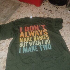 Humerous Men's Graphic Tee SZ XL Hunter Green